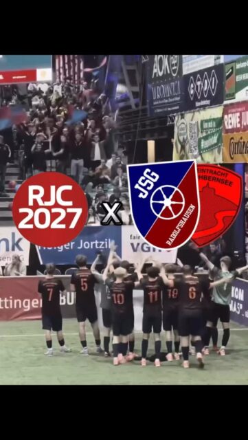 🚨HERE WE GO!🚨 

Auch in dieser Saison darf unsere A-Jugend der JSG Radolfshausen/ Höhbernsee wieder am Rewe Junior Cup in der Lokhalle teilnehmen. Die Freude ist riesig! 🙌🏼🎉❤️💙 

@rewejuniorcup 

#rewejuniorcup #jsgradolfshausen #höhbernsee #ajugend #international